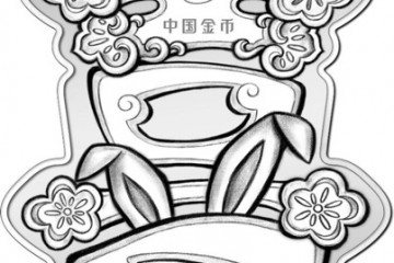 吉兔呈祥 喜上添花——2023中国癸卯（兔）年喜字形金银纪念章欢喜上市